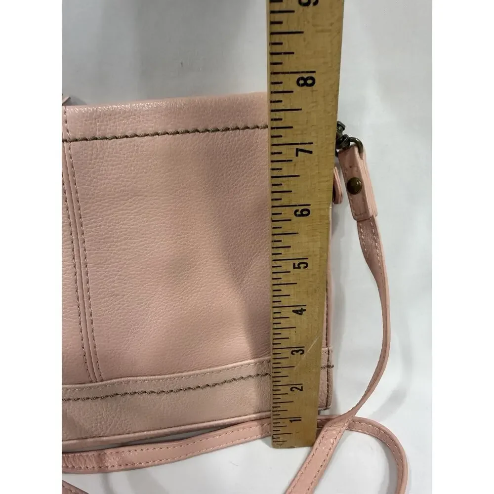 The Sak Iris Demi Crossbody Blush Pink Teal Liner - Picture 6 of 6